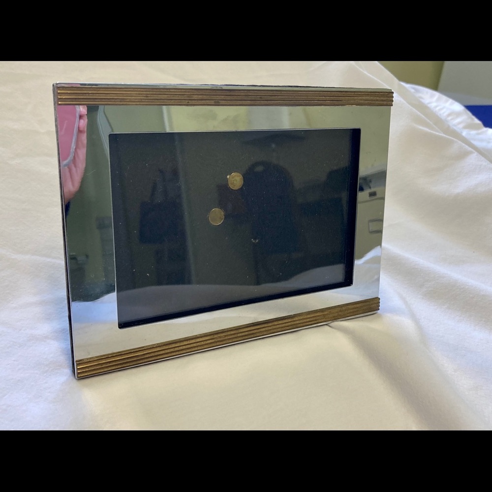 Silver Chrome Picture Frame